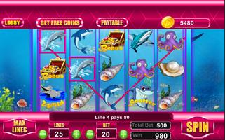 Shark Vs Dolphin Casino Slots capture d'écran 3