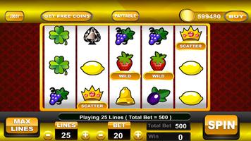 House of Casino Fun Slots Free Affiche