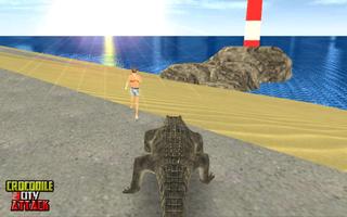 Crocodile City Attack imagem de tela 1