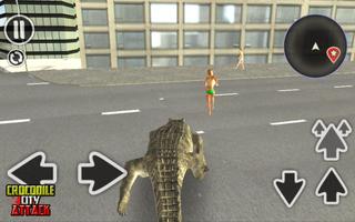 Crocodile City Attack capture d'écran 2