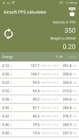 Airsoft FPS Calculator Plakat