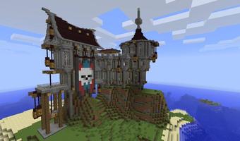 Castle Build Minecraft ảnh chụp màn hình 1
