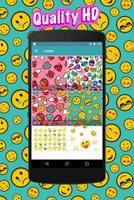 برنامه‌نما Emoji Wallpapers 2018 عکس از صفحه