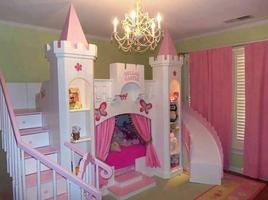 Castle Theme Bedroom plakat