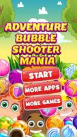 aventure bubble shooter mania Affiche