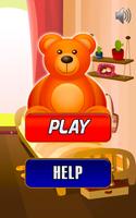 Teddy Bear Toy Match Blaster Affiche