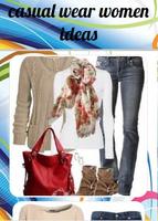 casual wear women ideas پوسٹر