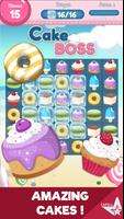 Cake Boss - Match-3 Jelly capture d'écran 1