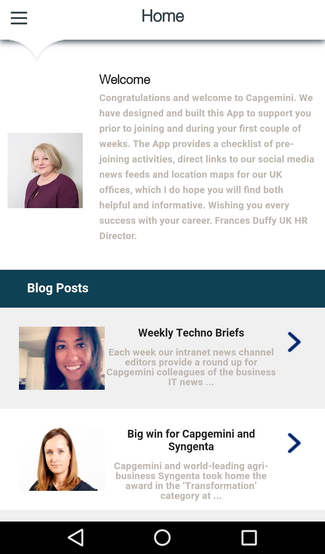 Descarga de APK de Capgemini UK new joiner para Android