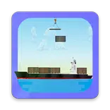 Container Ship: Charge the cargo ship