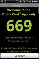 1 Schermata Voting Card Pennsylvania