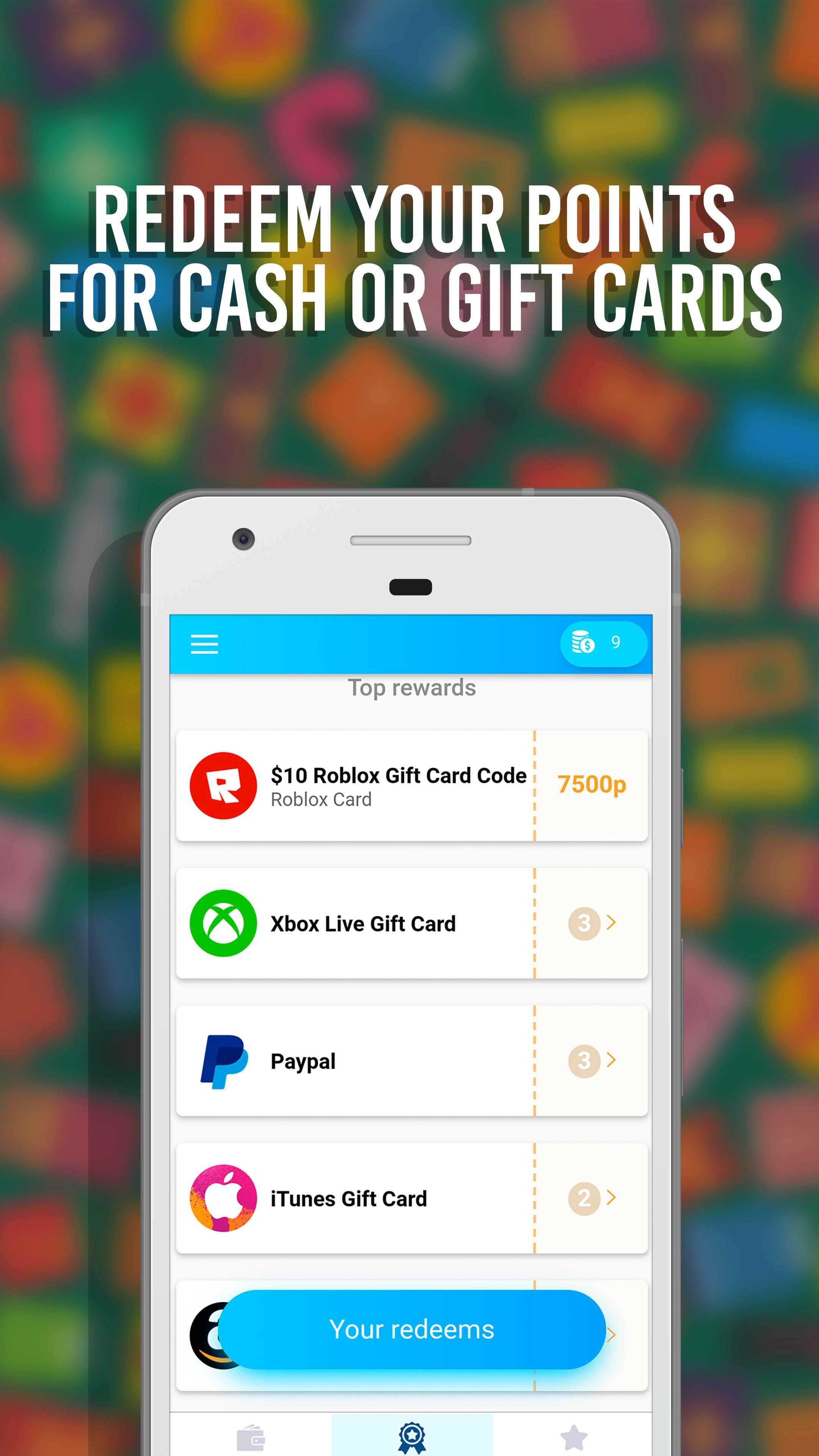 Cappital Rewards Gift Cards For Android Apk Download - rewards com roblox