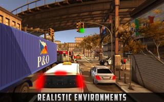 Oil Truck Simulator Games captura de pantalla 2