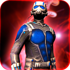 ikon 3D Antman Micro hero: pertempuran kelangsungan hid