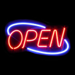 Open sign