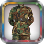 Military Suit Photo Editor آئیکن