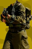 Military Suit Photo Editor Cartaz