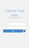 Capture Total Sales CRM poster