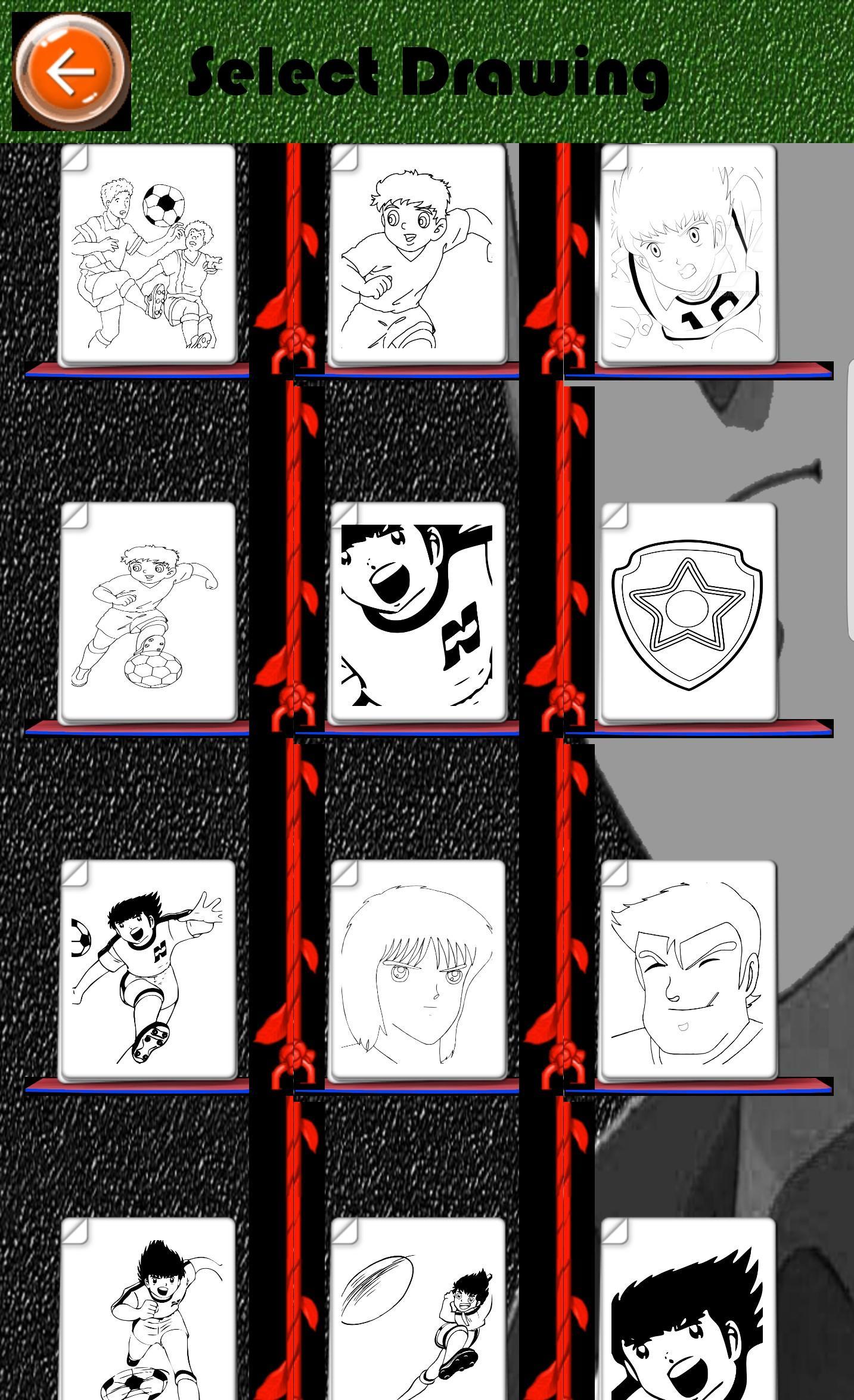 Captain Tsubasa Coloring Pages For Android Apk Download - granny roblox coloring pages