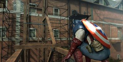 Captain America Subway Run Adventure imagem de tela 1