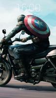 Captain America Lock Screen capture d'écran 1