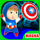 Masha Captain Hero Kids icono