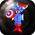 Captain Soldier America Run icône
