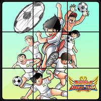 Captain Tsubasa Sliding Puzzle poster