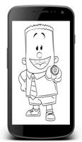 Coloring Pages for Captain Underpants скриншот 1