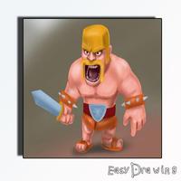 How To Draw Clash Of Clans Affiche