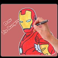 How To Draw Avengers Characters Affiche