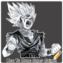 Wie man Super Saiyan zeichnet APK