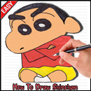 Jak narysować Shinchan Easy aplikacja
