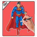 APK How To Draw Superheroes Character