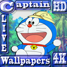 Dora Blue Cat Wallpaper 3D Live HD Fanmade icône
