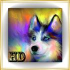 Siberian Husky Wallpaper-icoon