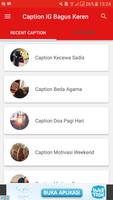 Caption IG Bagus Keren تصوير الشاشة 2