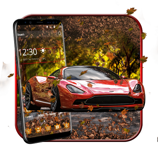 3D Luxury Sports Car Theme