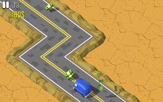 Kıvrımlı Yolda Araba Macerası اسکرین شاٹ 3
