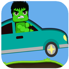 Hill  Lego Car Racing Hulk Game иконка