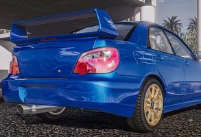 Subaru Car Racing imagem de tela 1