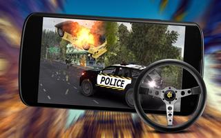 Prado Car Police Chase Escape Plan Racing Game 3D capture d'écran 1