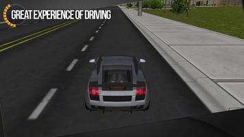 Traffic Car Driving 3D imagem de tela 2