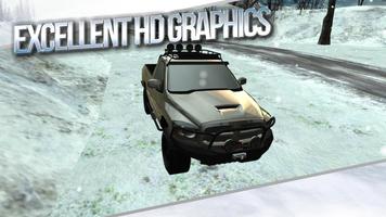 Winter Traffic Car Driving 3D capture d'écran 2