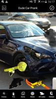 Geck Fire Car Prank Plakat