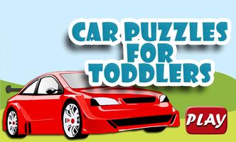 Toddler Car Puzzle - Jigsaw Affiche