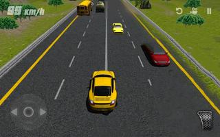 Traffic Car : Crazy Highway Speed Racing Simulator capture d'écran 3