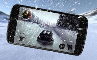 Real Snow Speed Drift Car Racing Game Free 3D City capture d'écran 1
