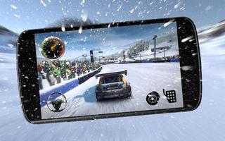 Real Snow Speed Drift Car Racing Game Free 3D City capture d'écran 2