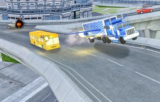 Mobil terbang naik simulasi screenshot 3